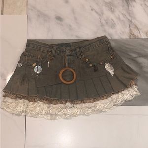 Jean skirt